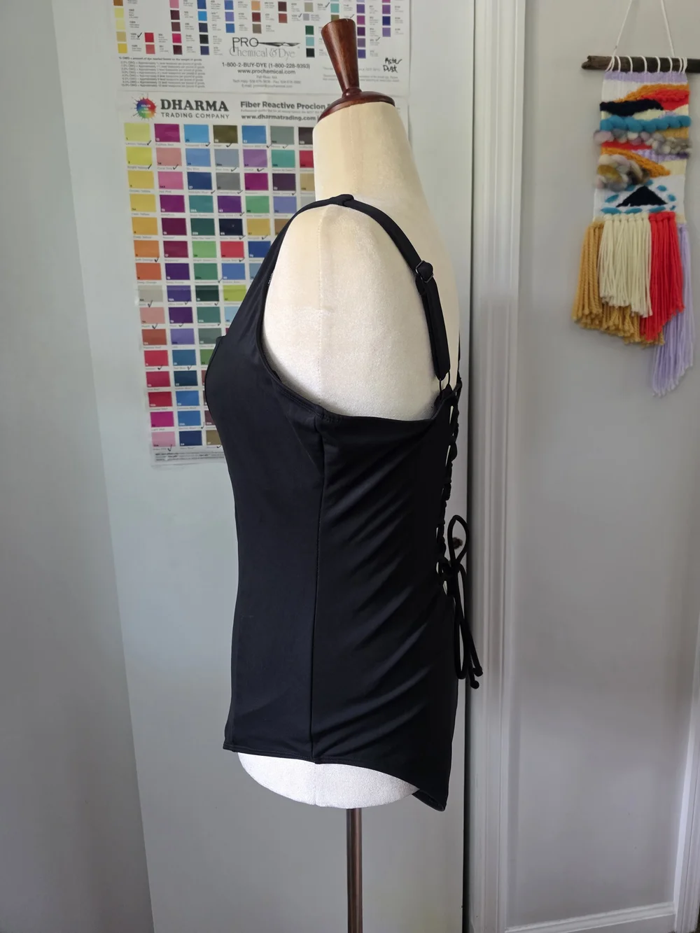 TA3 Classic Black Women's One-Piece Swimsuit - Timeless Swimwear